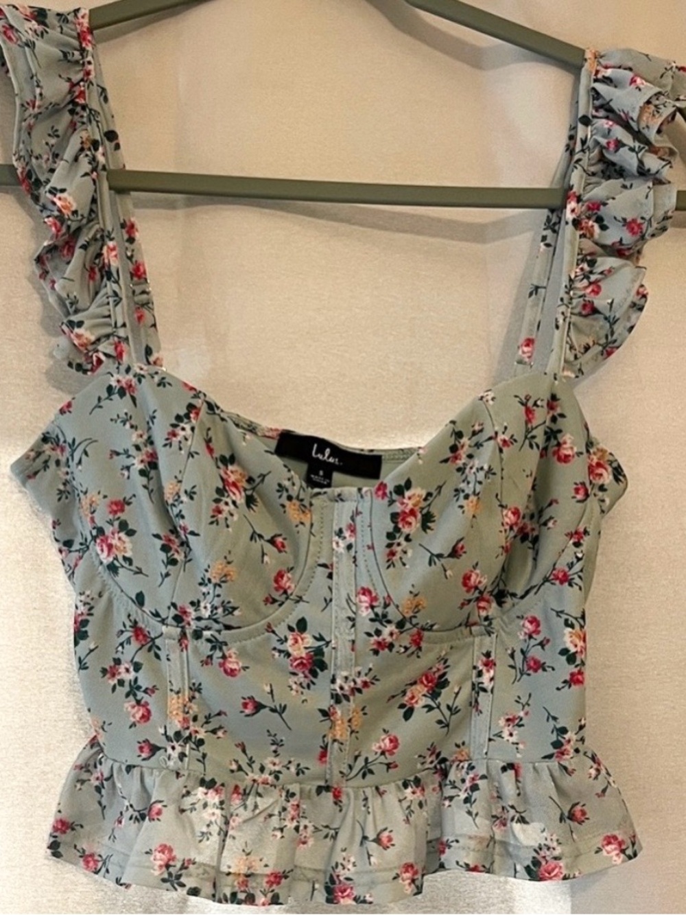Lulus Floral Cottagecore Tank small